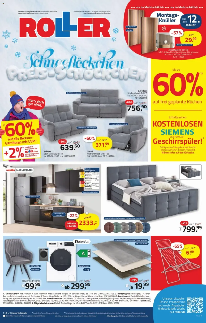 Roller Prospekt vom 12.01.2026, Seite 1