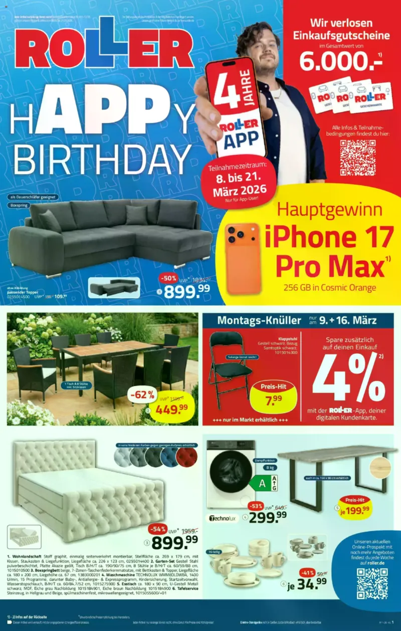 Roller Prospekt vom 09.03.2026, Seite 1