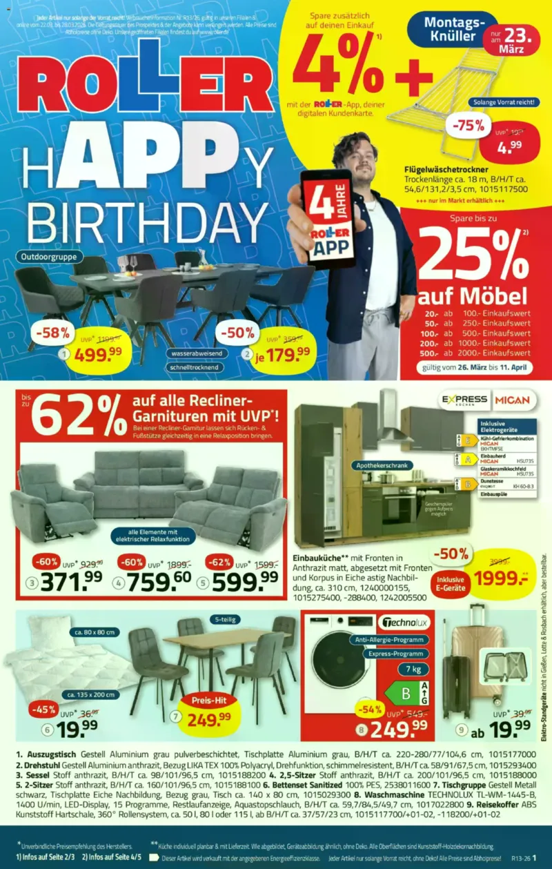 Roller Prospekt vom 23.03.2026, Seite 1
