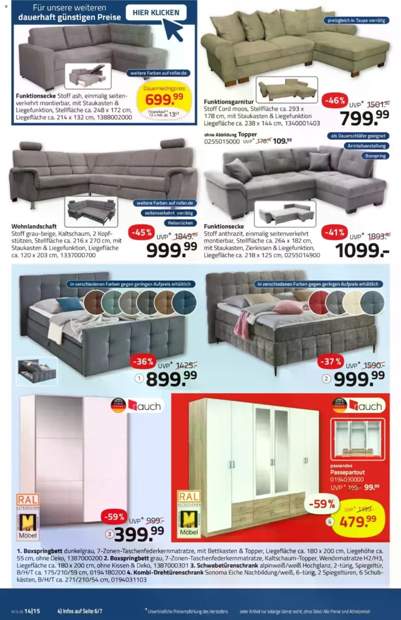 Roller Prospekt vom 23.03.2026, Seite 14