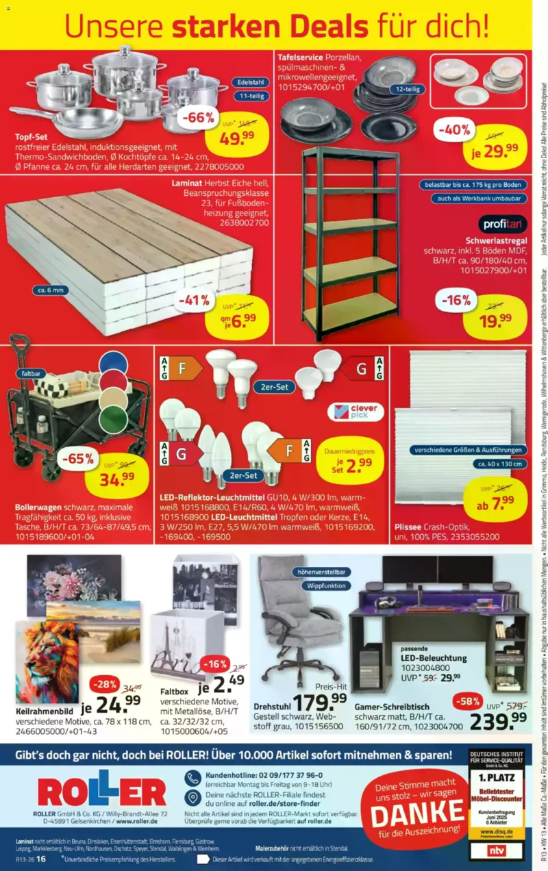 Roller Prospekt vom 23.03.2026, Seite 16