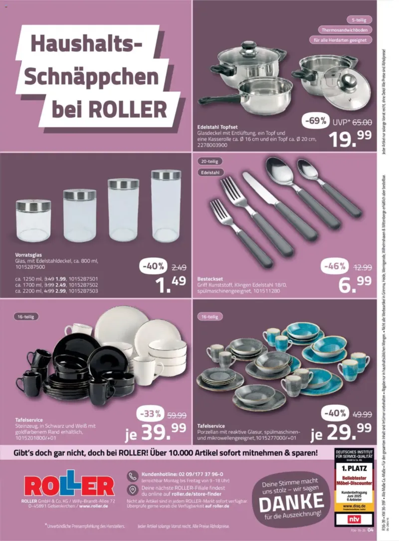 Roller Prospekt vom 30.08.2026, Seite 4