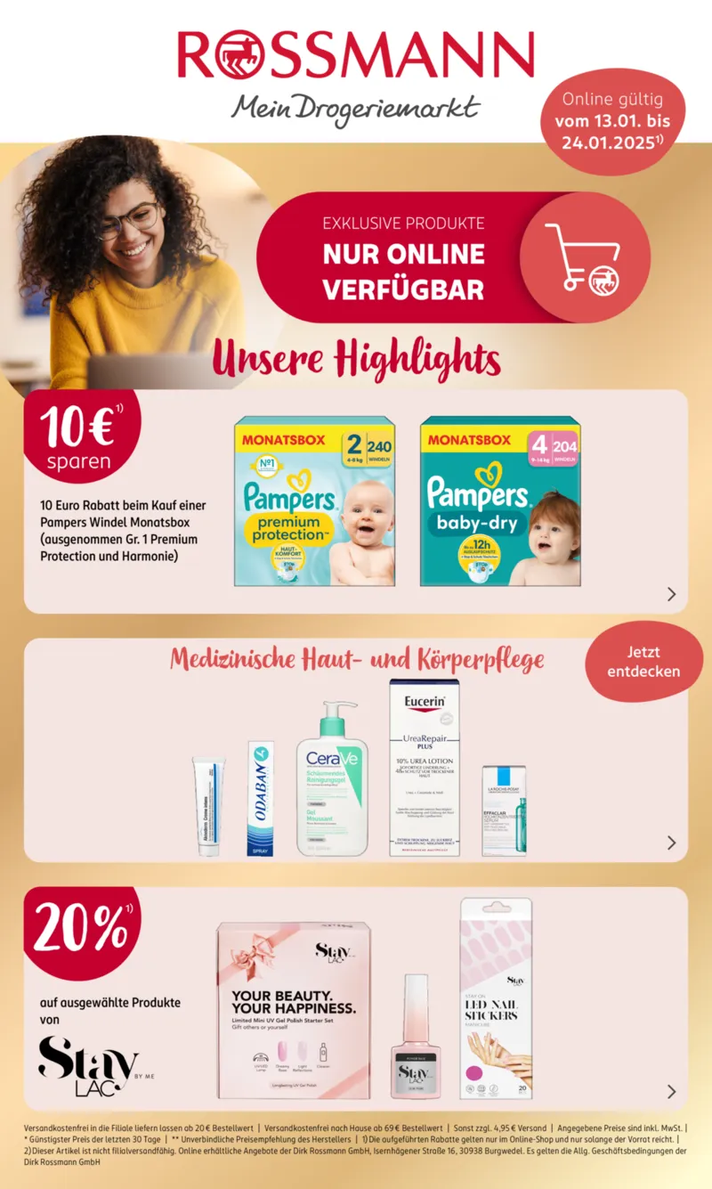 ROSSMANN Prospekt vom 13.01.2025, Seite 1