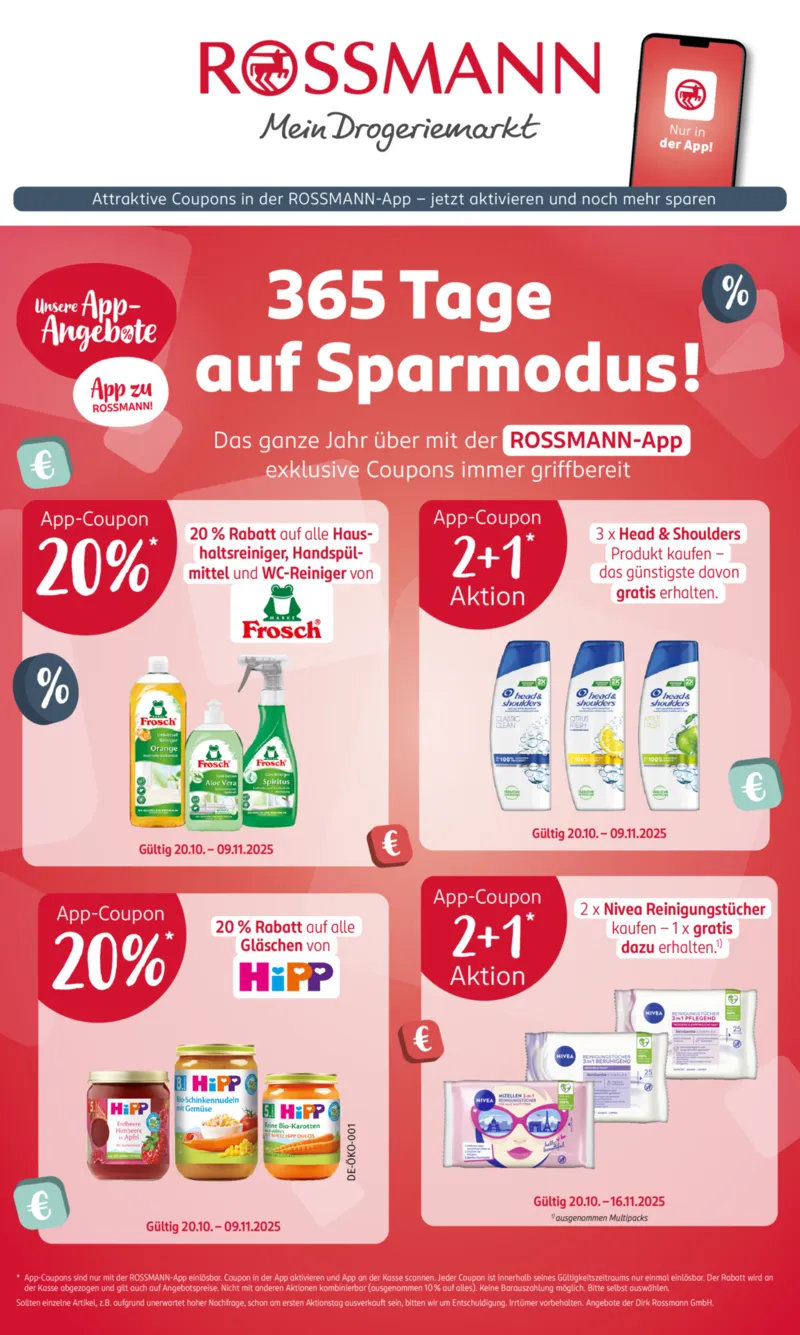 ROSSMANN Prospekt vom 25.10.2025, Seite 1 ROSSMANN Prospekt vom 25.10.2025, Seite 1