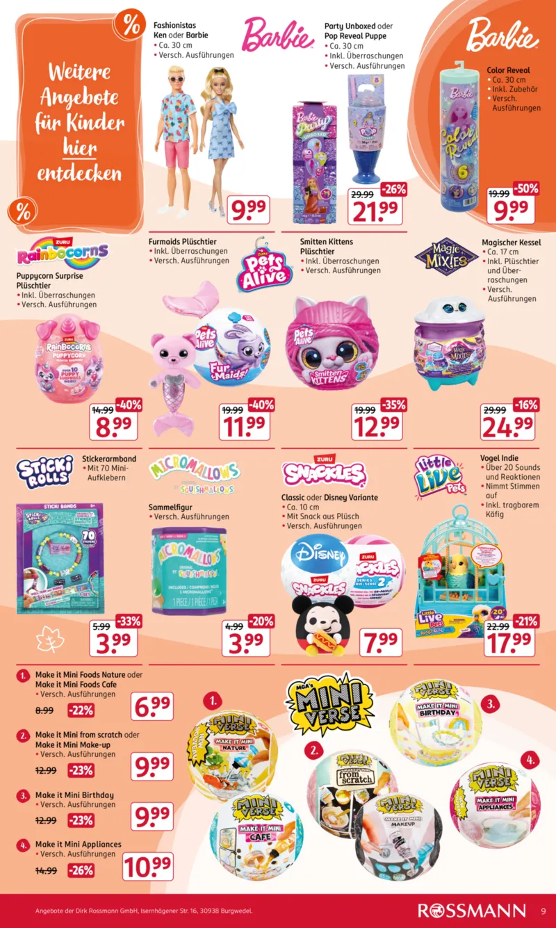 ROSSMANN Prospekt vom 03.11.2025, Seite 9