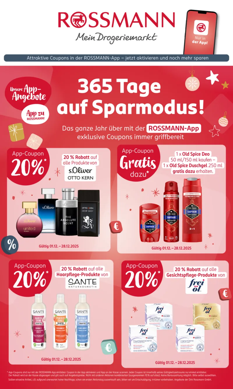 ROSSMANN Prospekt vom 20.12.2025, Seite 1