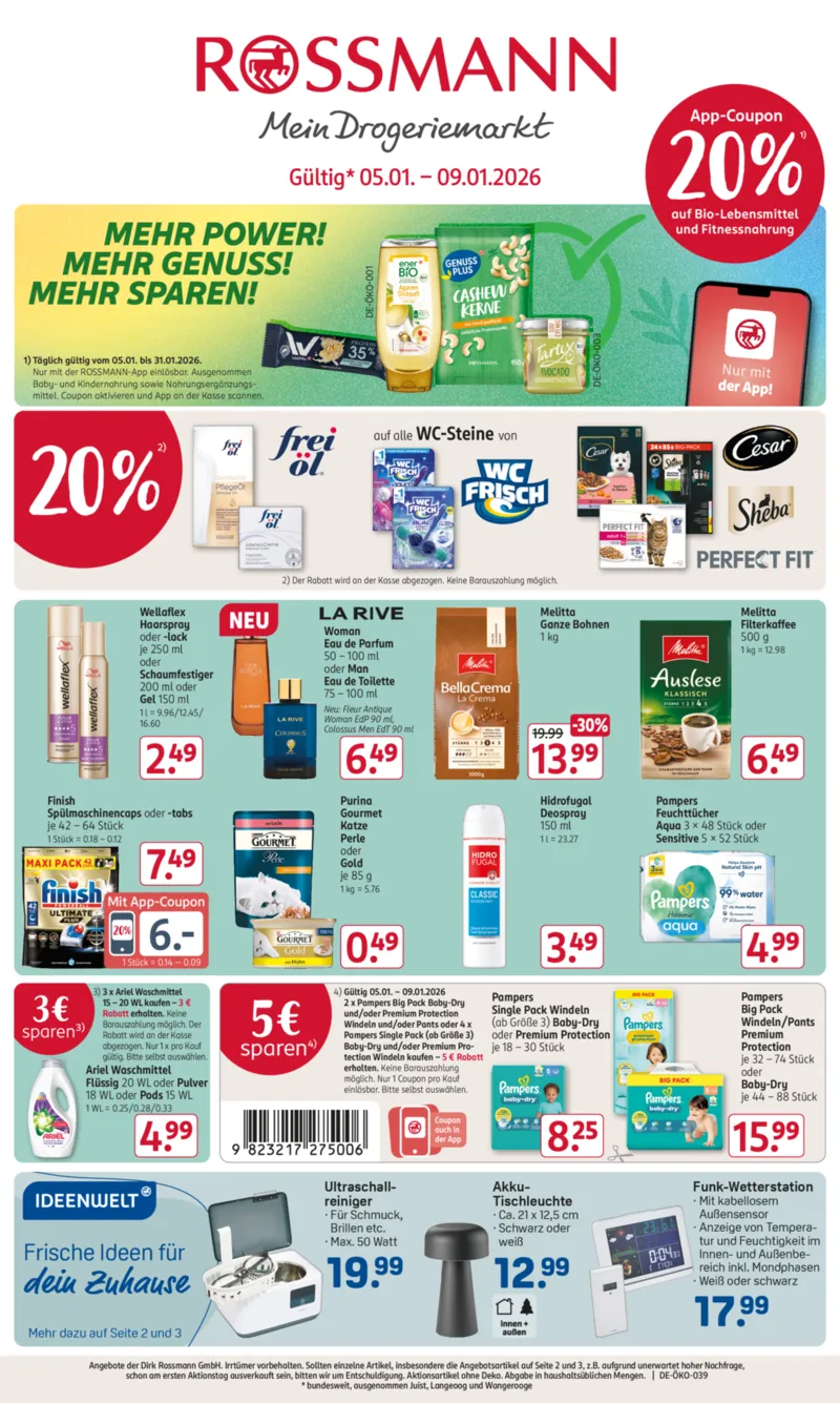 ROSSMANN Prospekt vom 05.01.2026, Seite 1