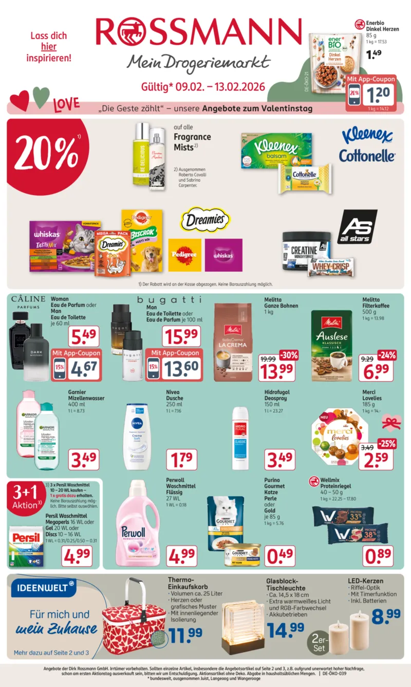 ROSSMANN Prospekt vom 09.02.2026, Seite 1