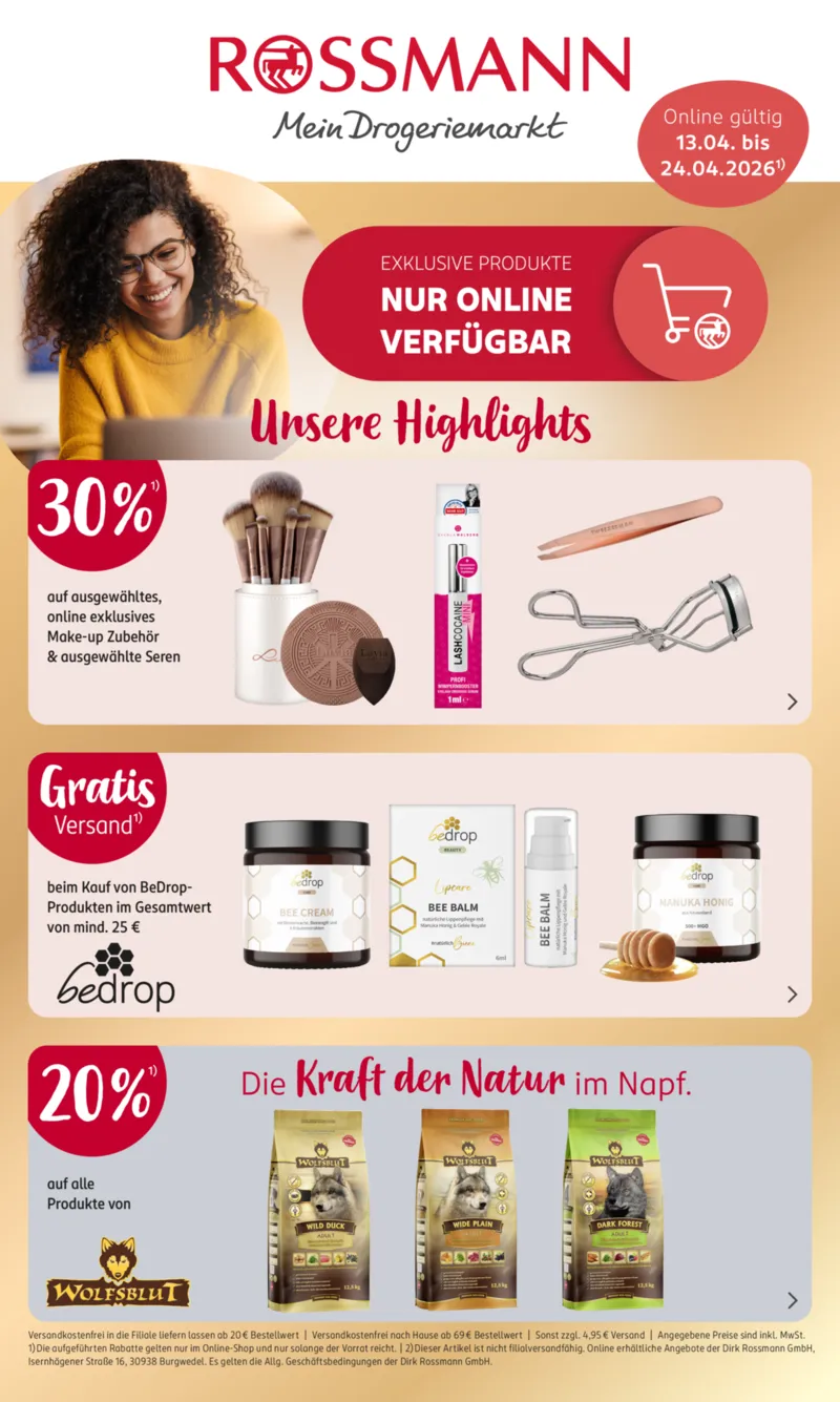 ROSSMANN Prospekt vom 13.04.2026, Seite 1