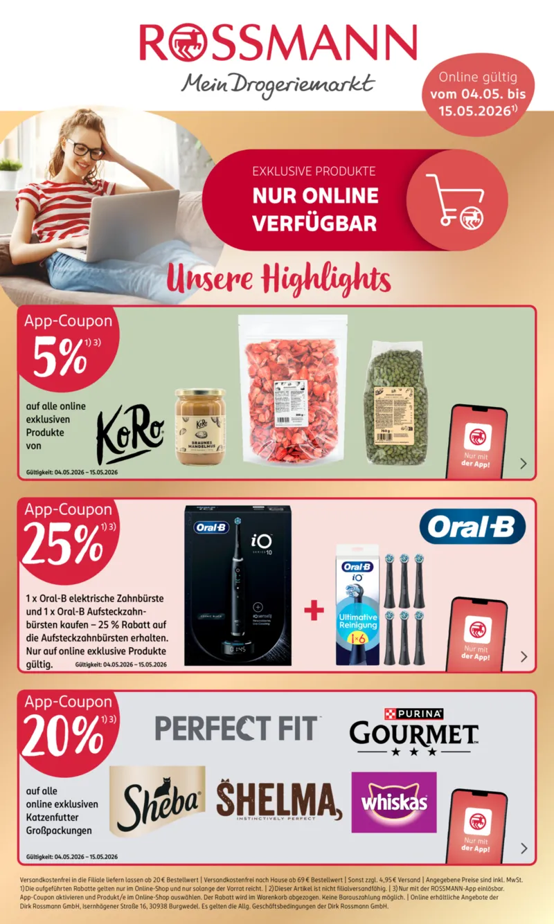 ROSSMANN Prospekt vom 04.05.2026, Seite 1