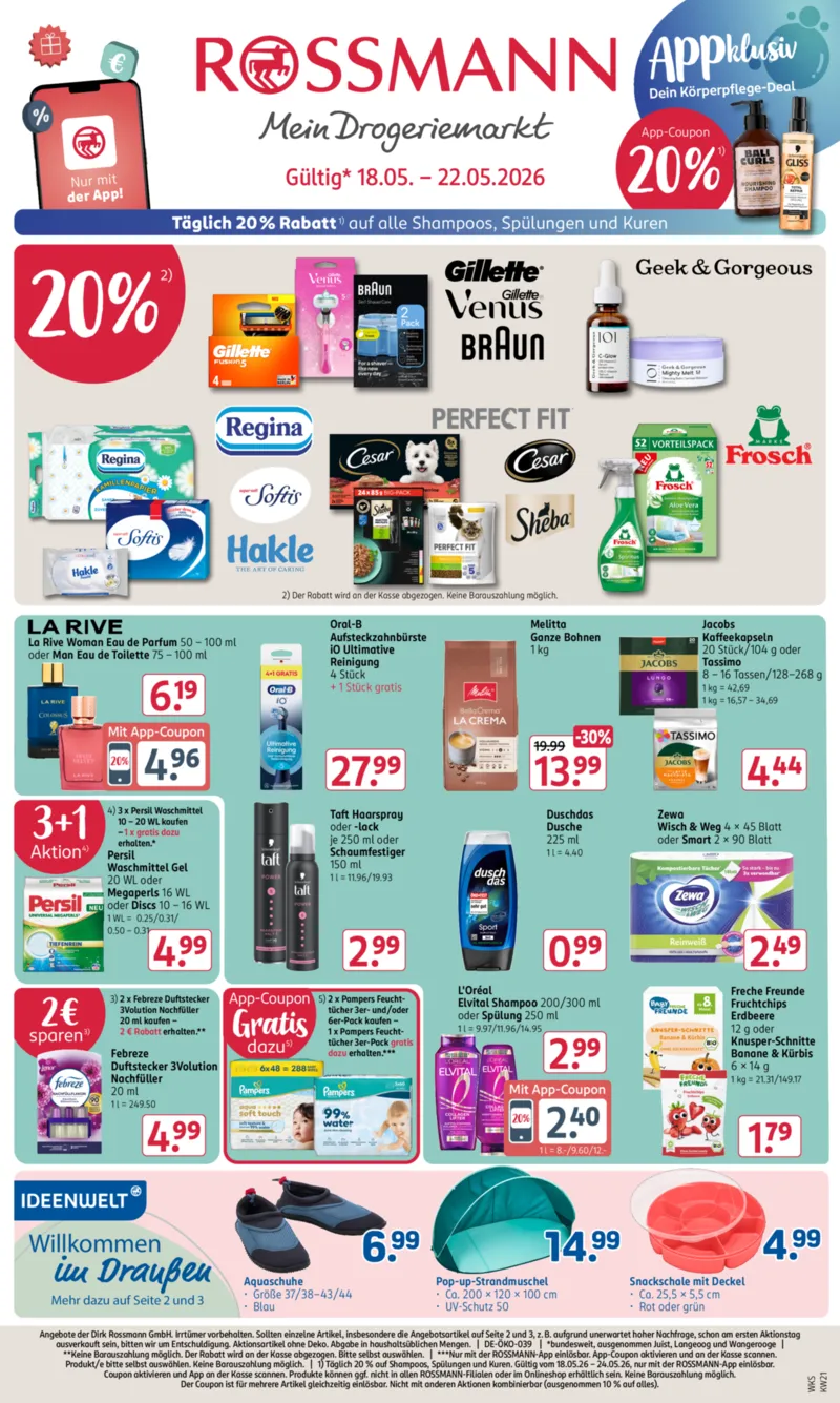 ROSSMANN Prospekt vom 18.05.2026, Seite 1