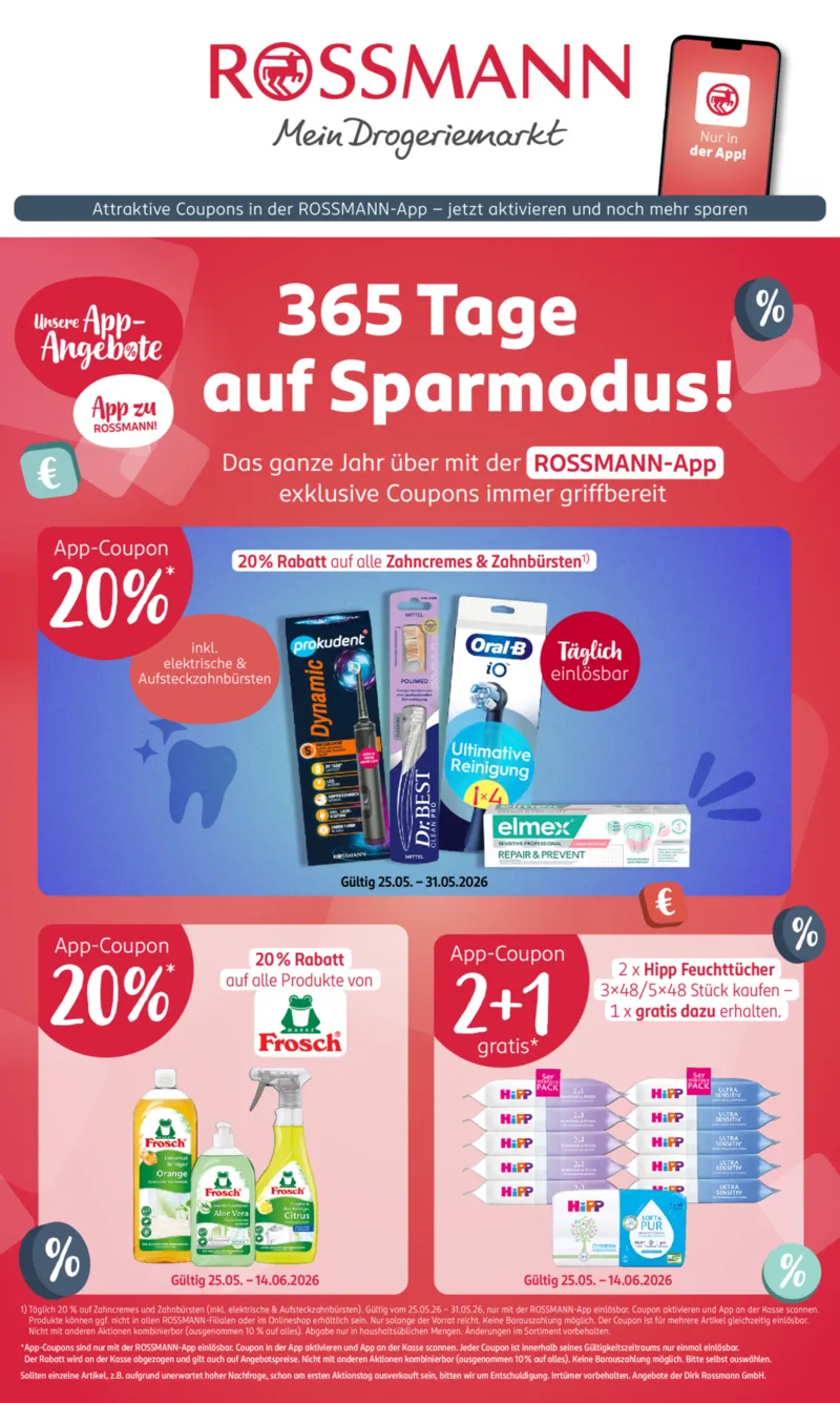 ROSSMANN Prospekt vom 23.05.2026, Seite 1