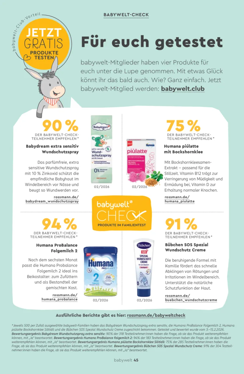 ROSSMANN Prospekt vom 01.06.2026, Seite 45
