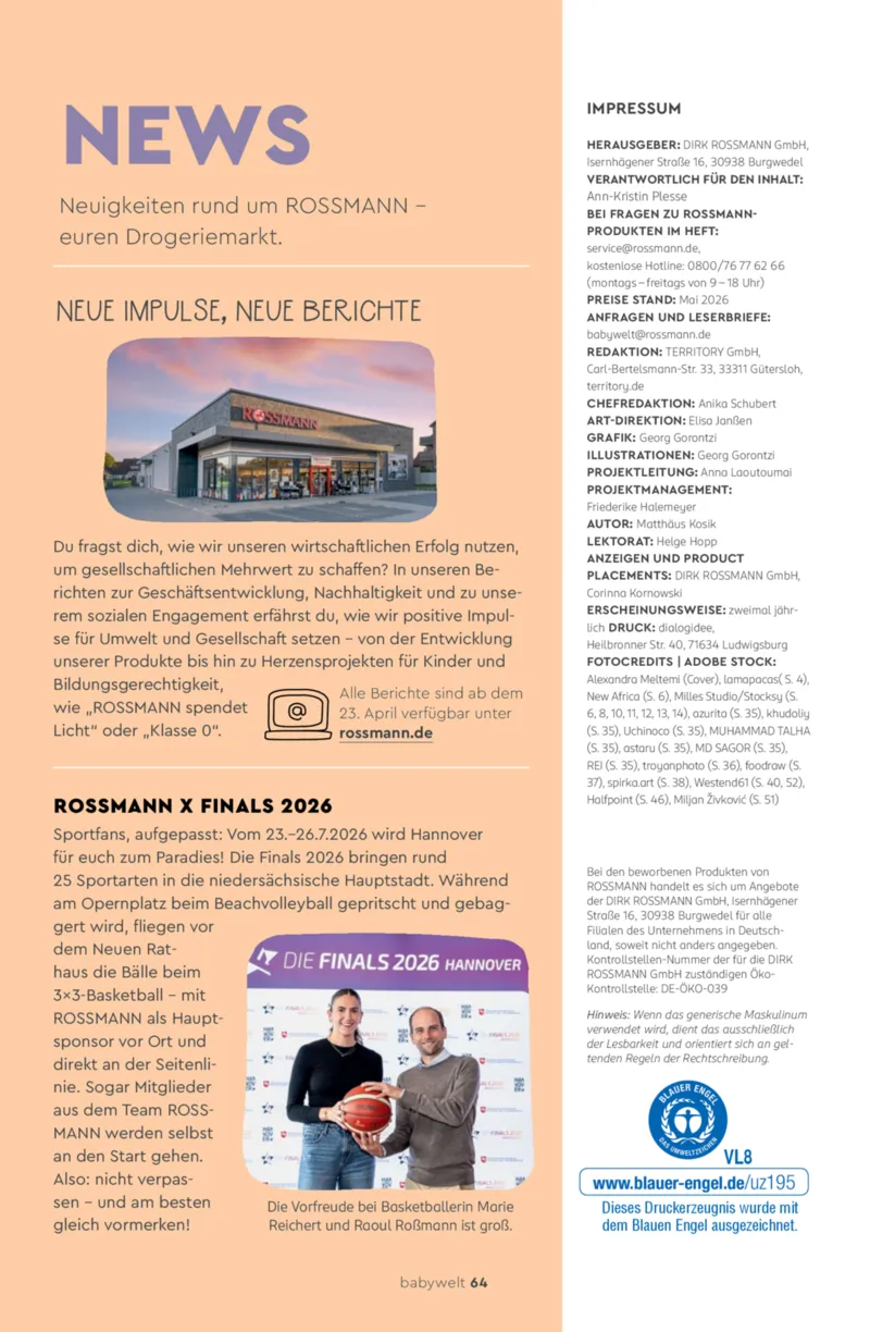 ROSSMANN Prospekt vom 01.06.2026, Seite 64