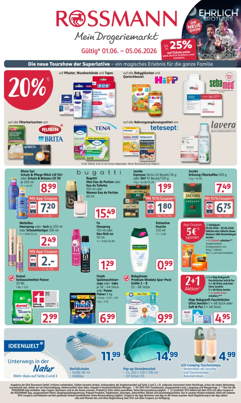 ROSSMANN Prospekt vom 01.06.2026, Seite 1