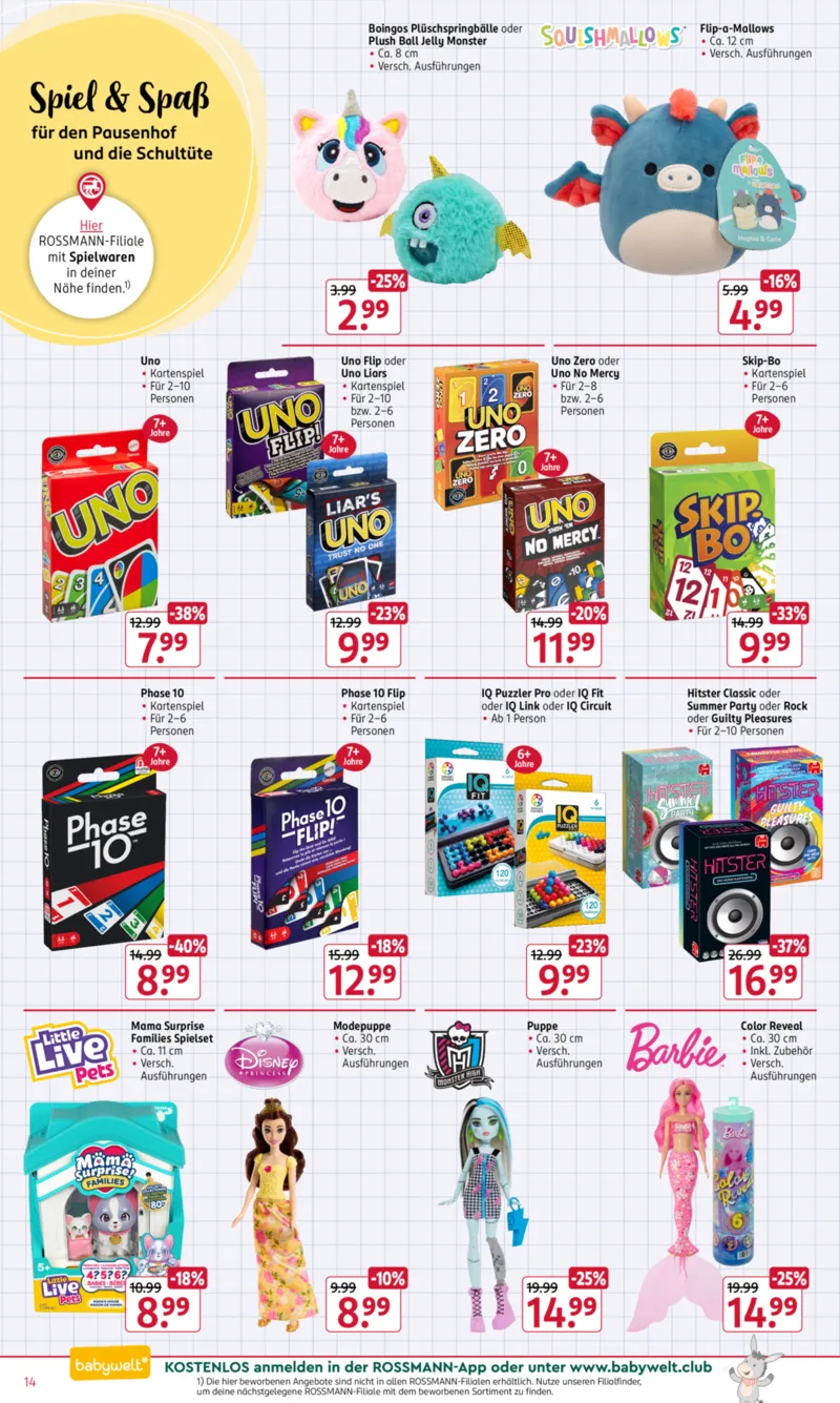 ROSSMANN Prospekt vom 29.06.2026, Seite 14