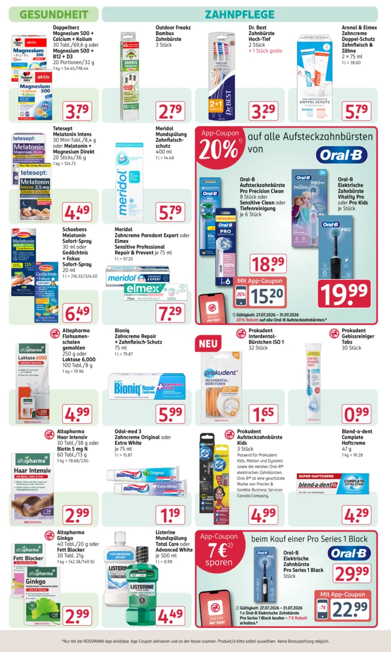 ROSSMANN Prospekt vom 27.07.2026, Seite 14