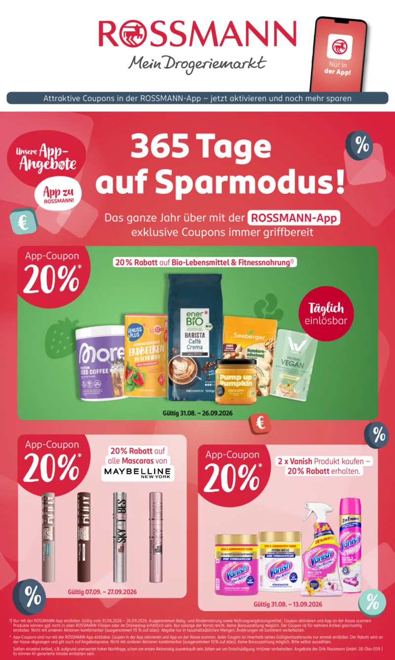 ROSSMANN Prospekt vom 05.09.2026, Seite 1