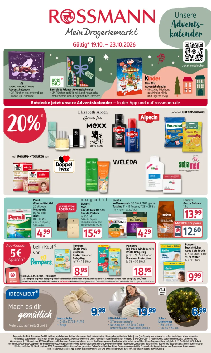 ROSSMANN Prospekt vom 19.10.2026, Seite 1