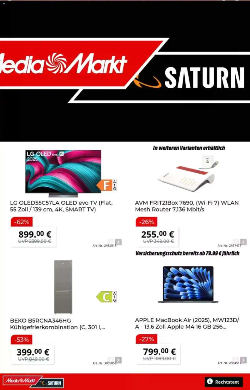 Saturn Prospekt vom 30.04.2026, Seite 1