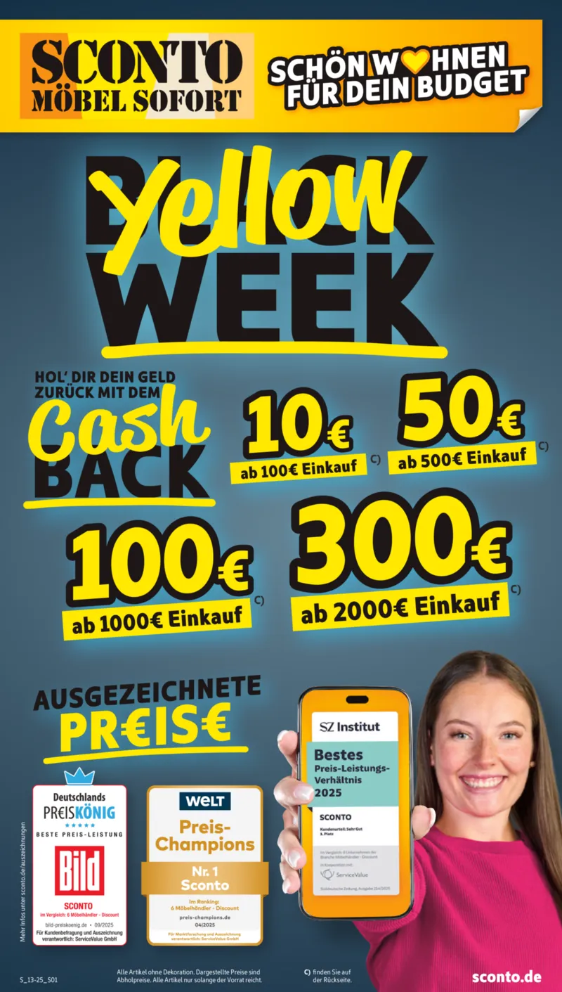 Sconto-SB Prospekt vom 24.11.2025, Seite 1