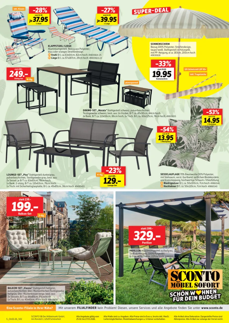 Sconto-SB Prospekt vom 25.02.2026, Seite 2
