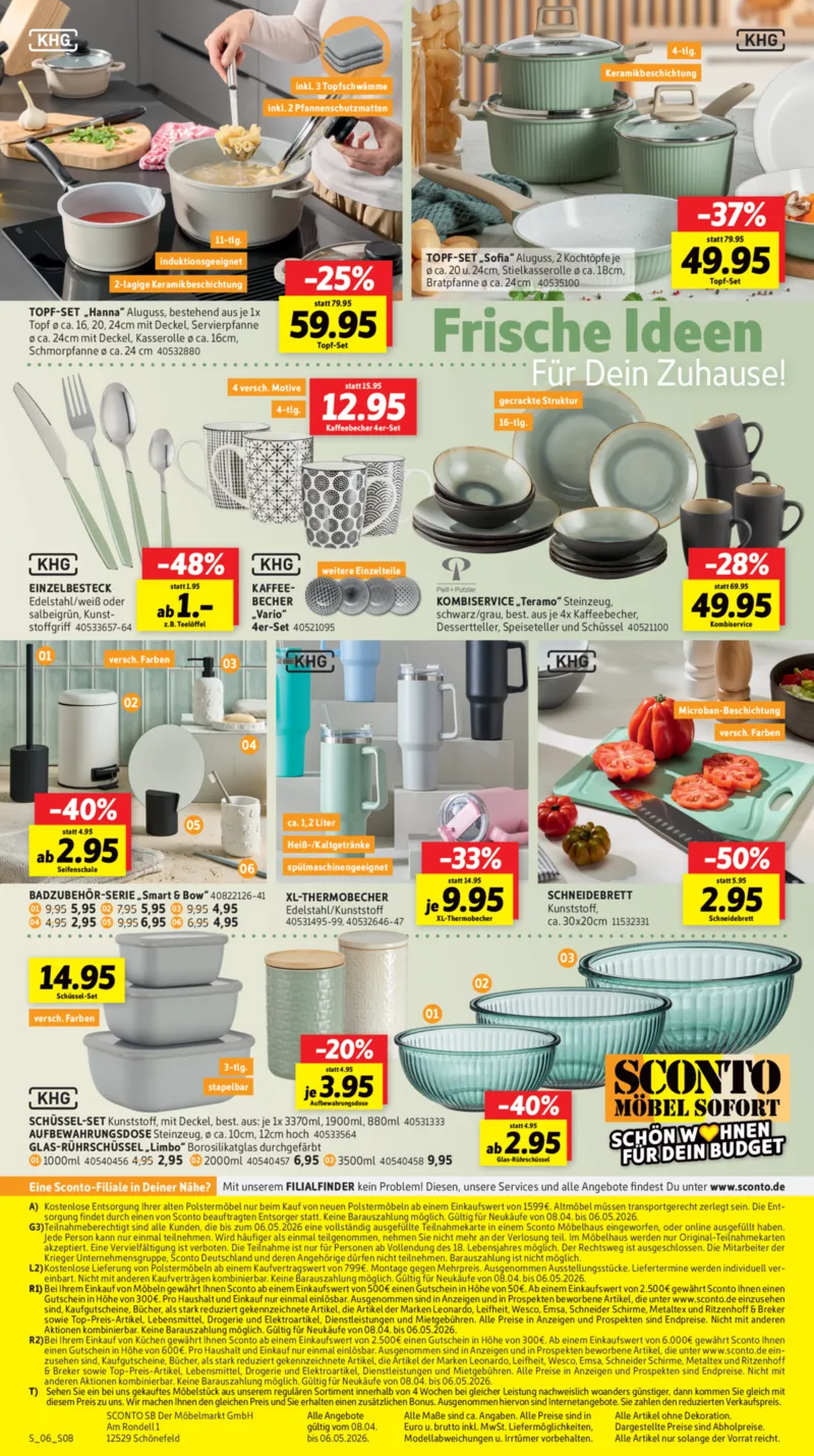 Sconto-SB Prospekt vom 08.04.2026, Seite 8