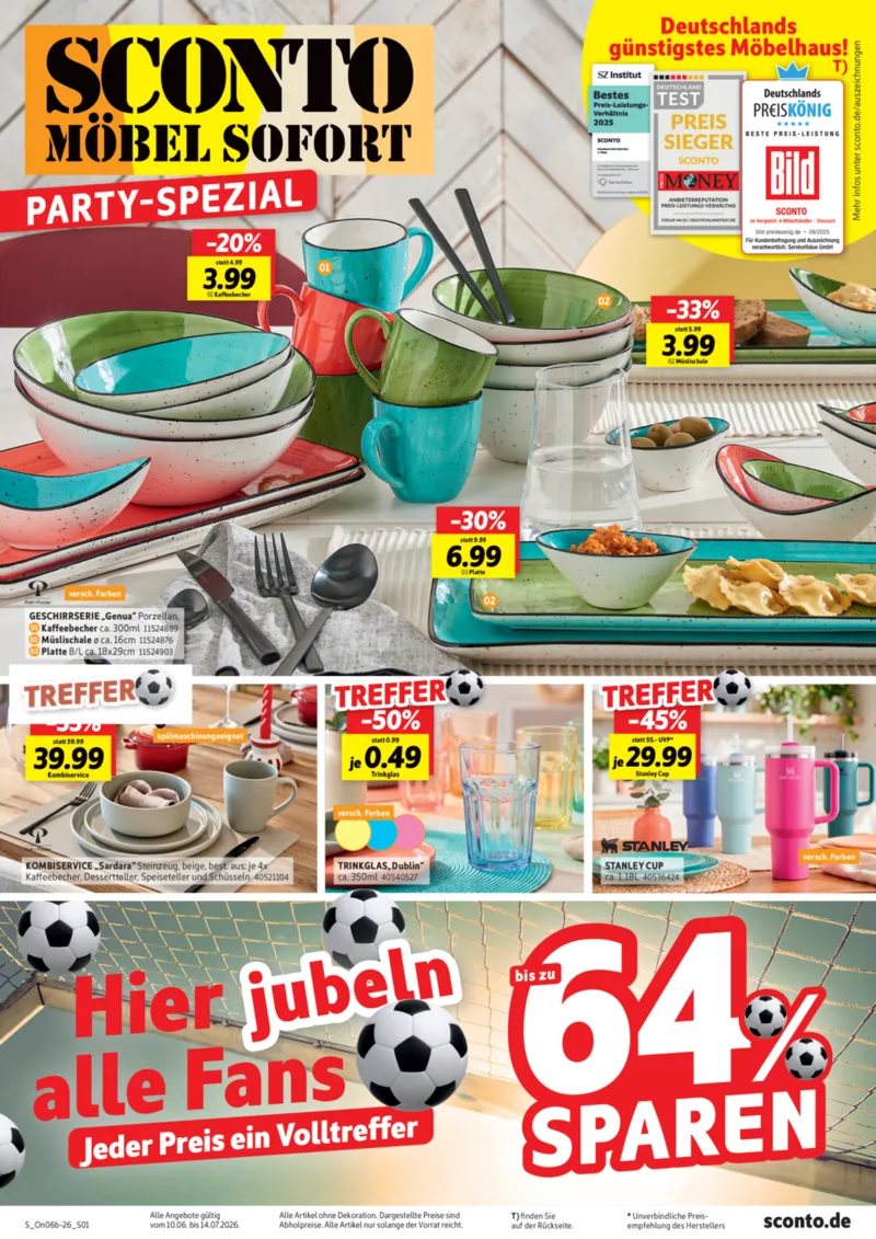 Sconto-SB Prospekt vom 10.06.2026, Seite 1