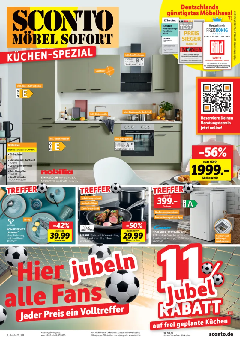 Sconto-SB Prospekt vom 10.06.2026, Seite 1