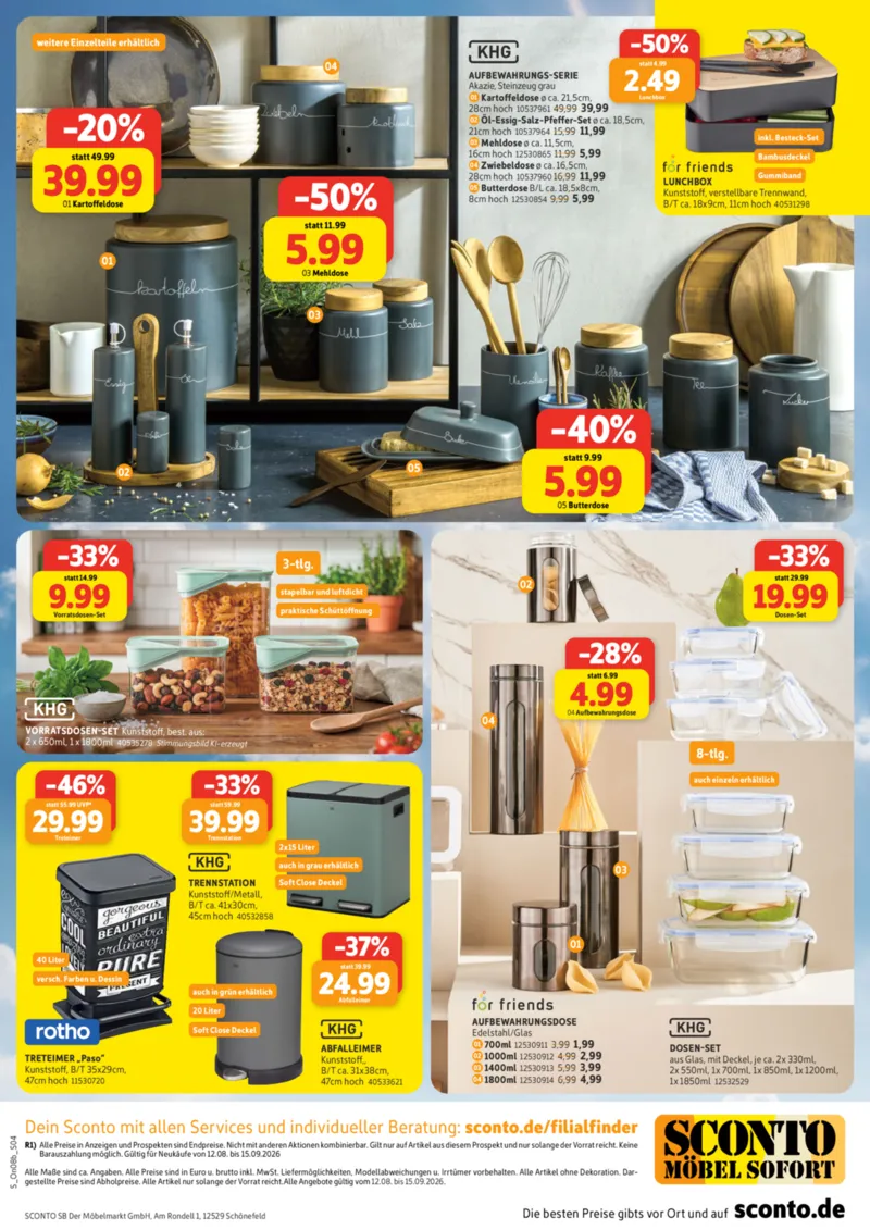 Sconto-SB Prospekt vom 12.08.2026, Seite 4