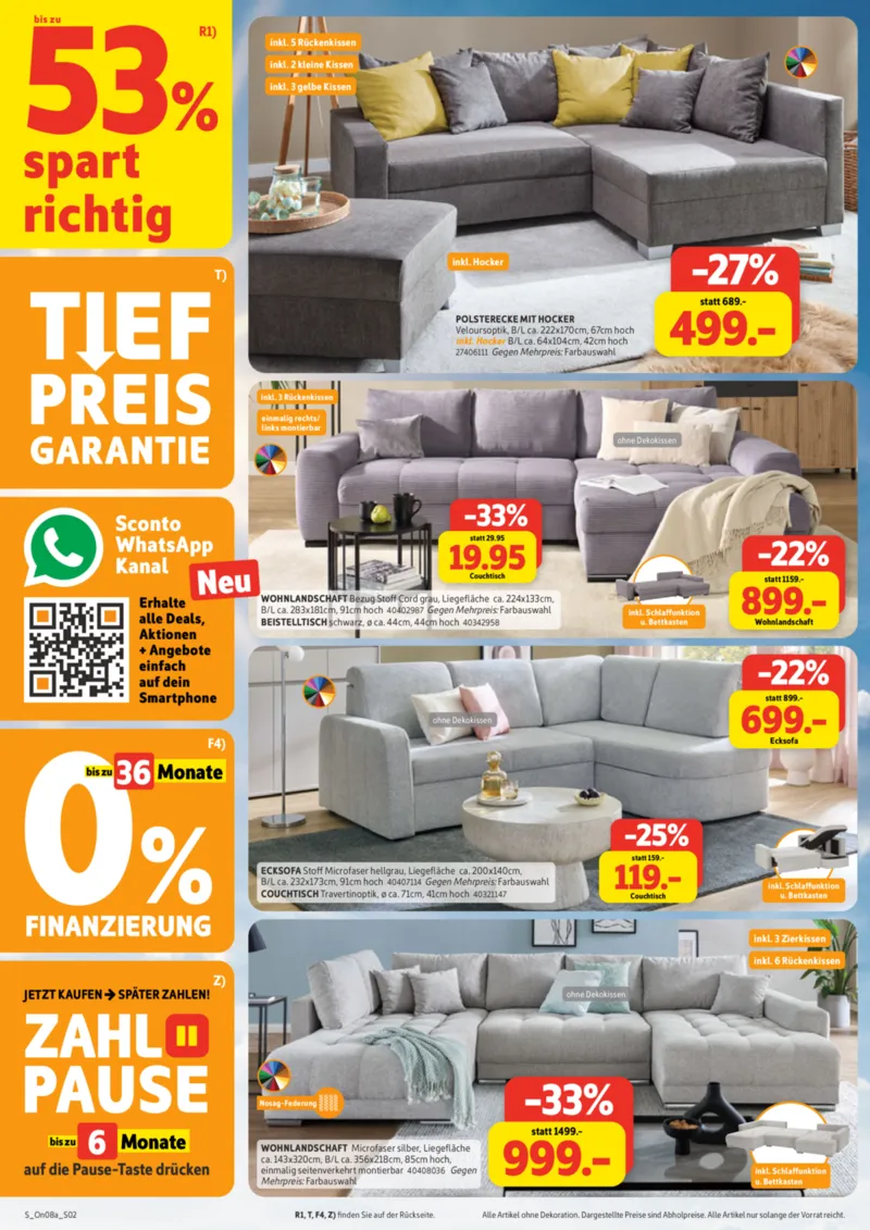 Sconto-SB Prospekt vom 12.08.2026, Seite 2