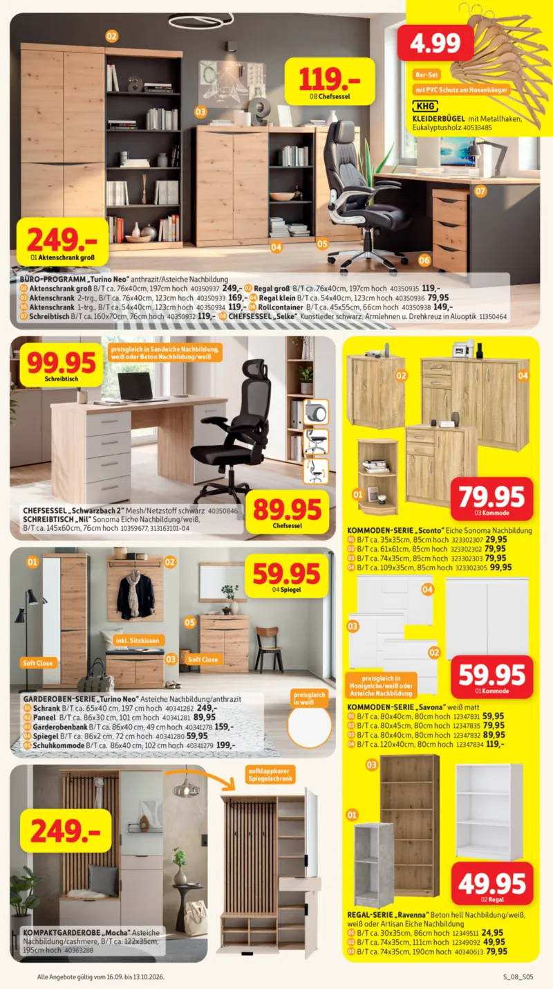 Sconto-SB Prospekt vom 16.09.2026, Seite 5