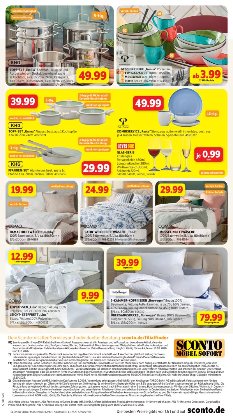 Sconto-SB Prospekt vom 16.09.2026, Seite 8