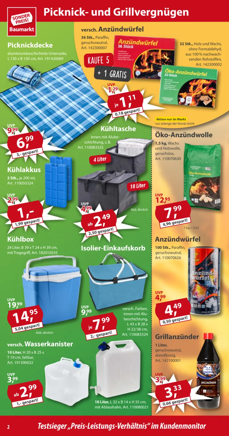 Sonderpreis Baumarkt Prospekt vom 31.05.2025, Seite 2
