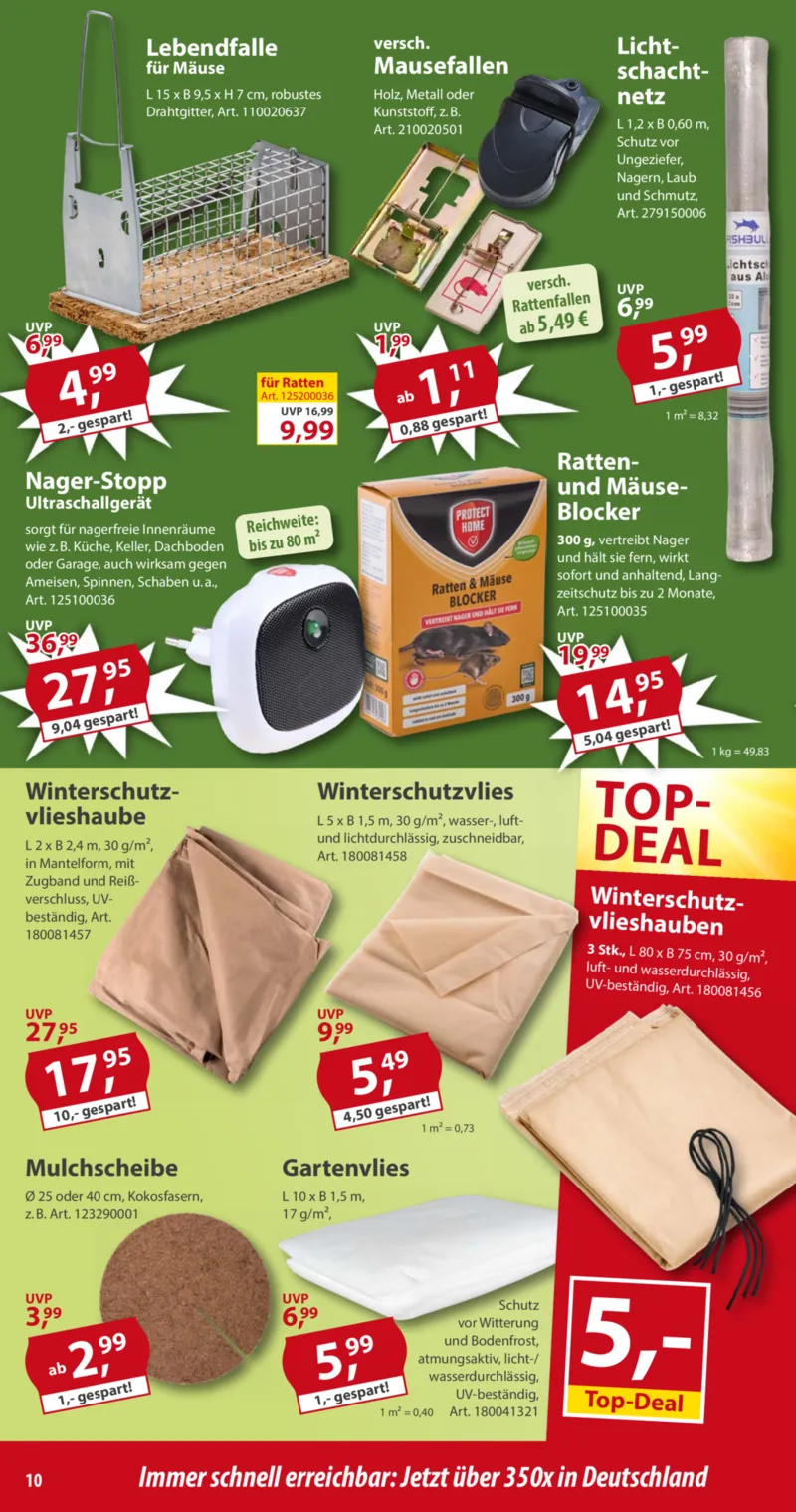 Sonderpreis Baumarkt Prospekt vom 18.10.2025, Seite 10