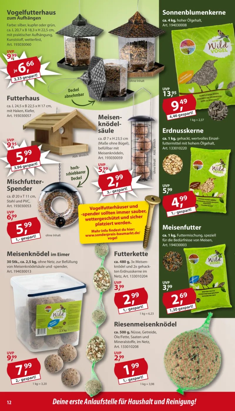 Sonderpreis Baumarkt Prospekt vom 18.10.2025, Seite 12