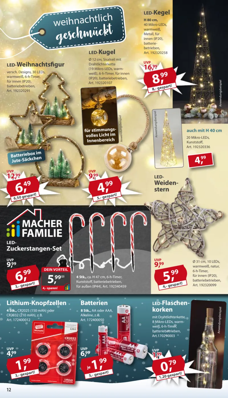 Sonderpreis Baumarkt Prospekt vom 01.11.2025, Seite 12