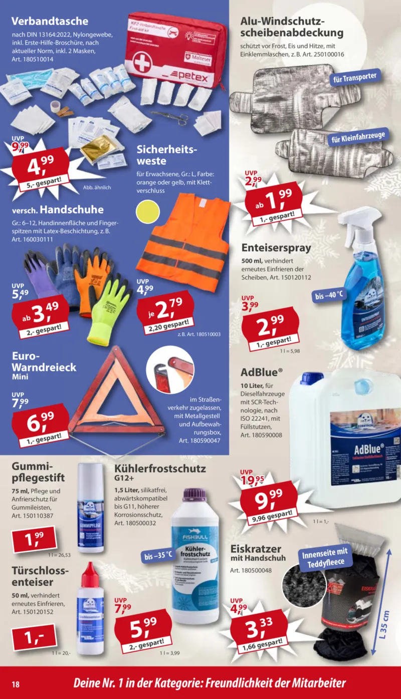 Sonderpreis Baumarkt Prospekt vom 01.11.2025, Seite 18