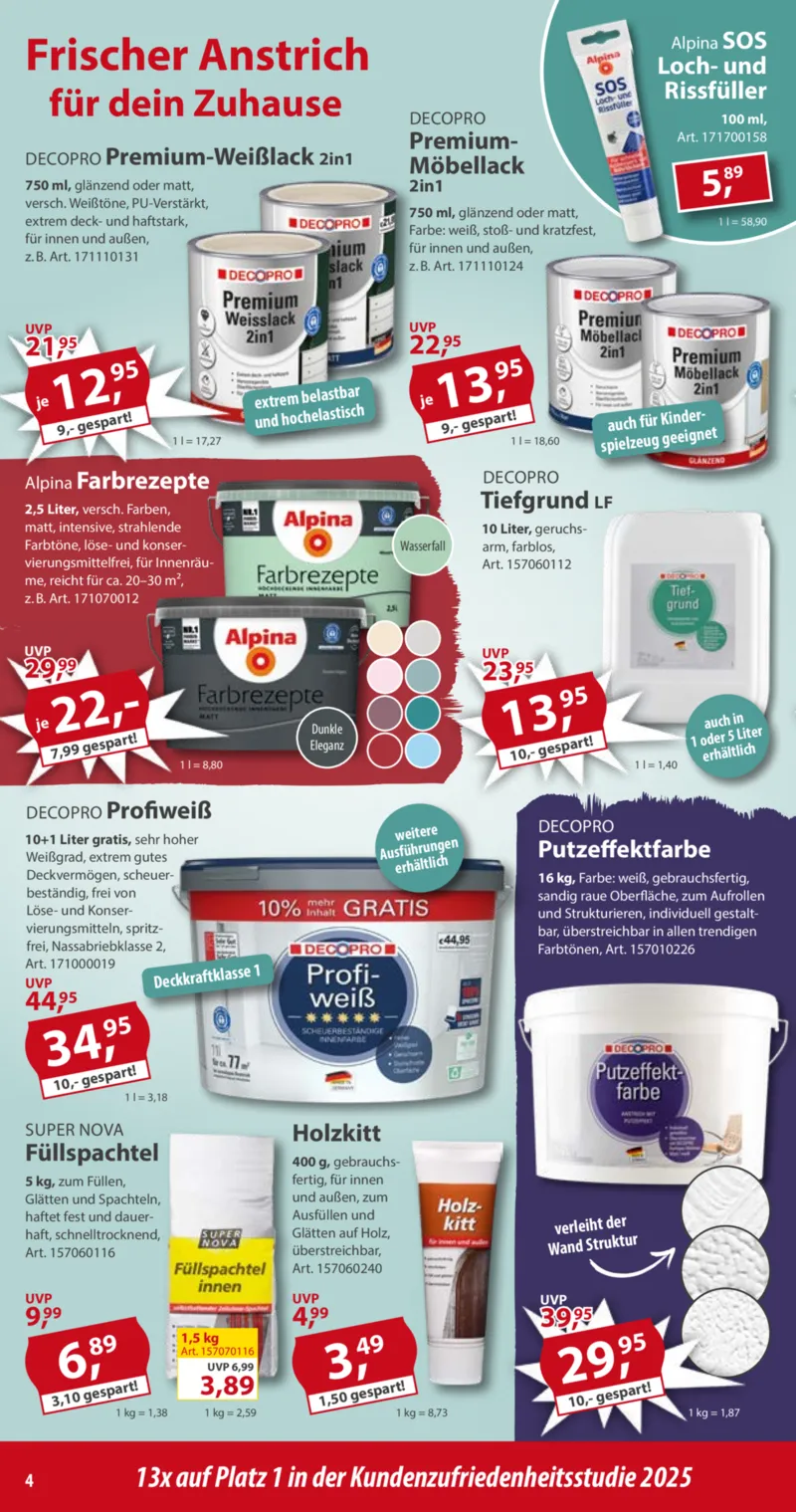 Sonderpreis Baumarkt Prospekt vom 01.11.2025, Seite 4