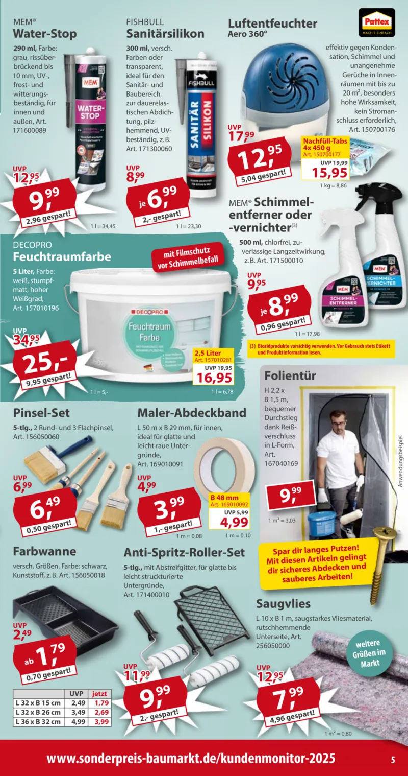 Sonderpreis Baumarkt Prospekt vom 01.11.2025, Seite 5