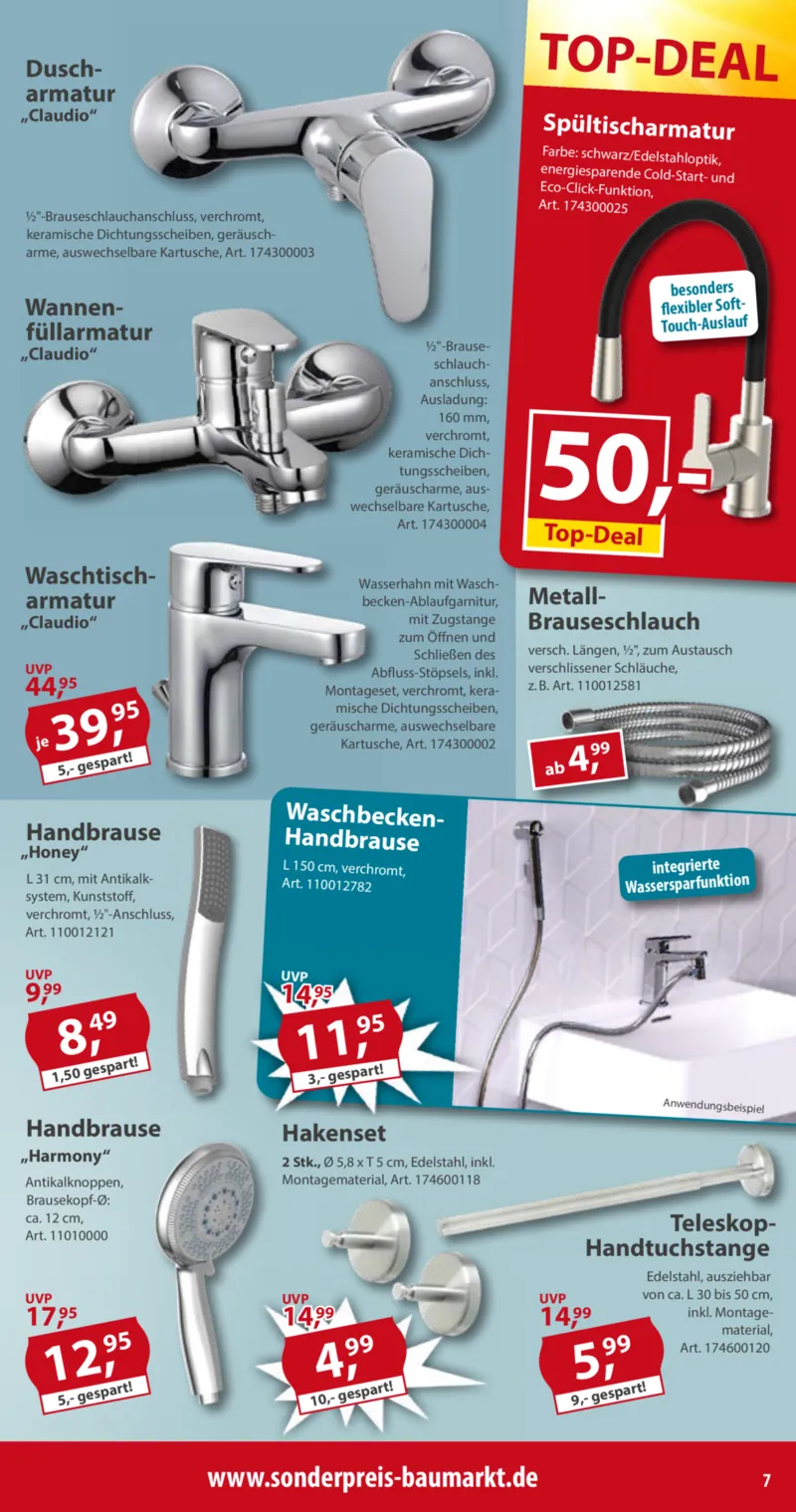 Sonderpreis Baumarkt Prospekt vom 01.11.2025, Seite 7