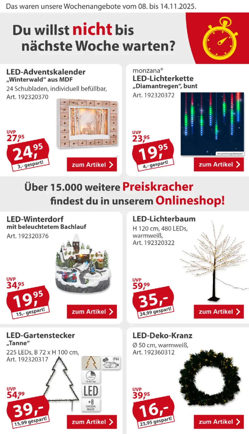 Sonderpreis Baumarkt Prospekt vom 08.11.2025, Seite 2