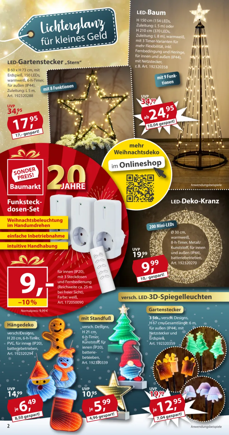 Sonderpreis Baumarkt Prospekt vom 22.11.2025, Seite 2
