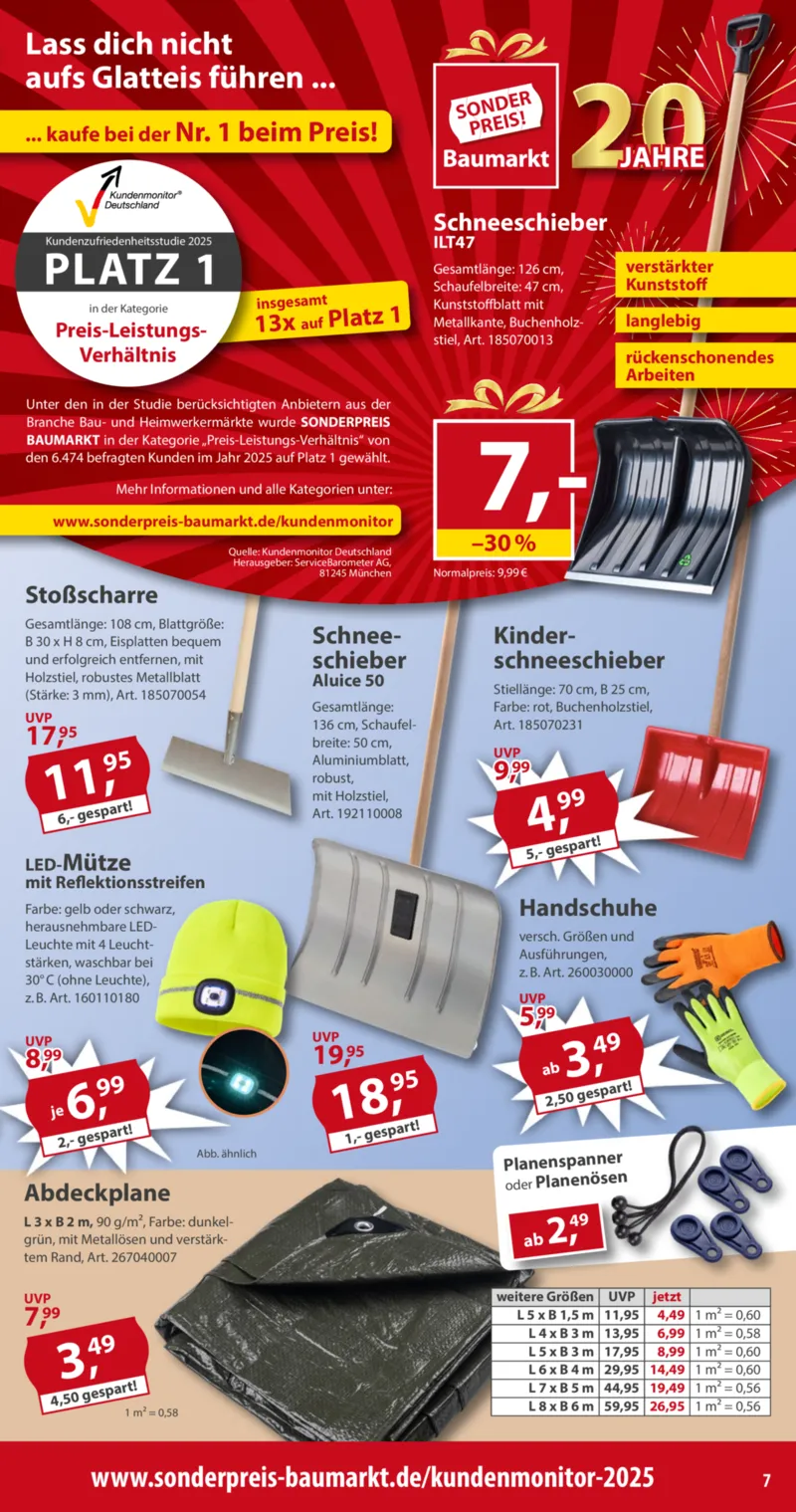 Sonderpreis Baumarkt Prospekt vom 22.11.2025, Seite 7