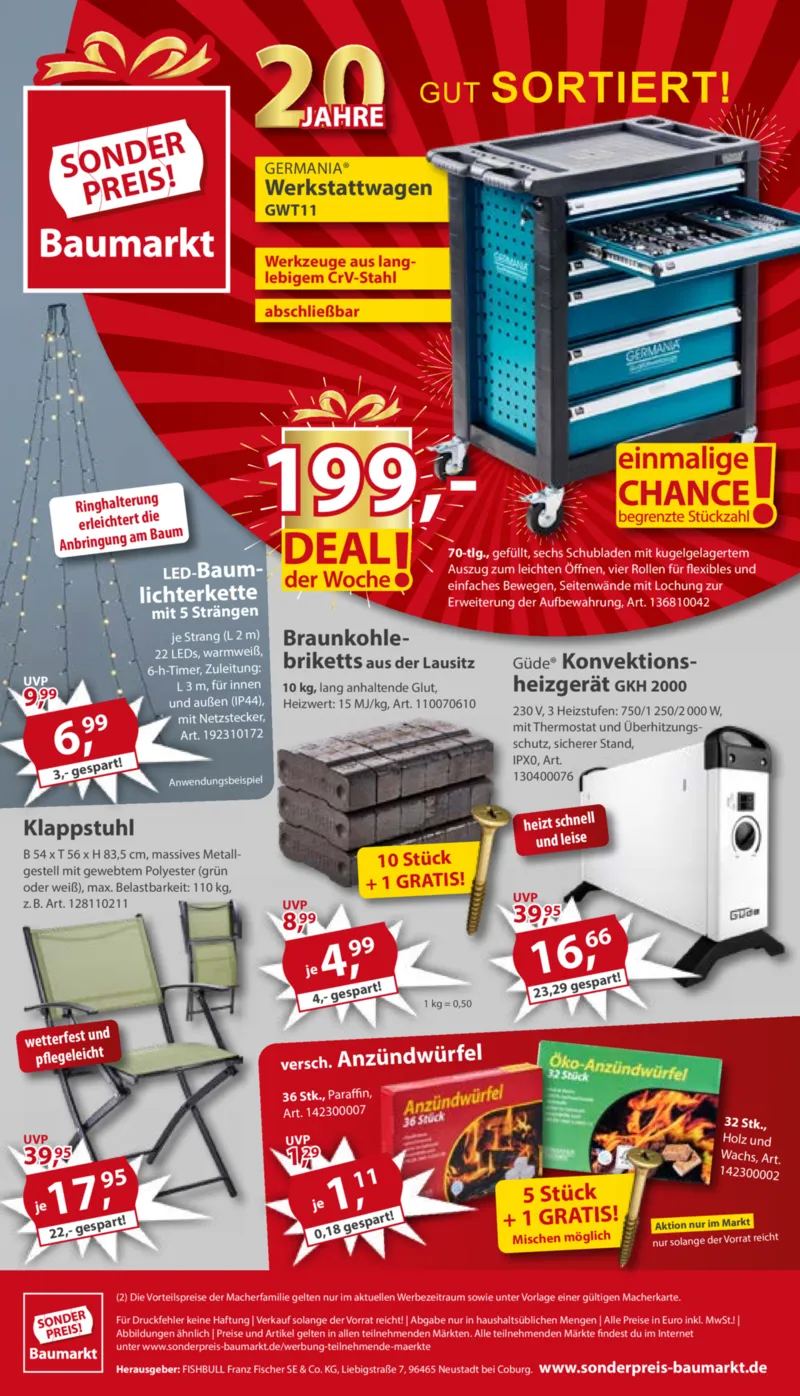 Sonderpreis Baumarkt Prospekt vom 29.11.2025, Seite 12