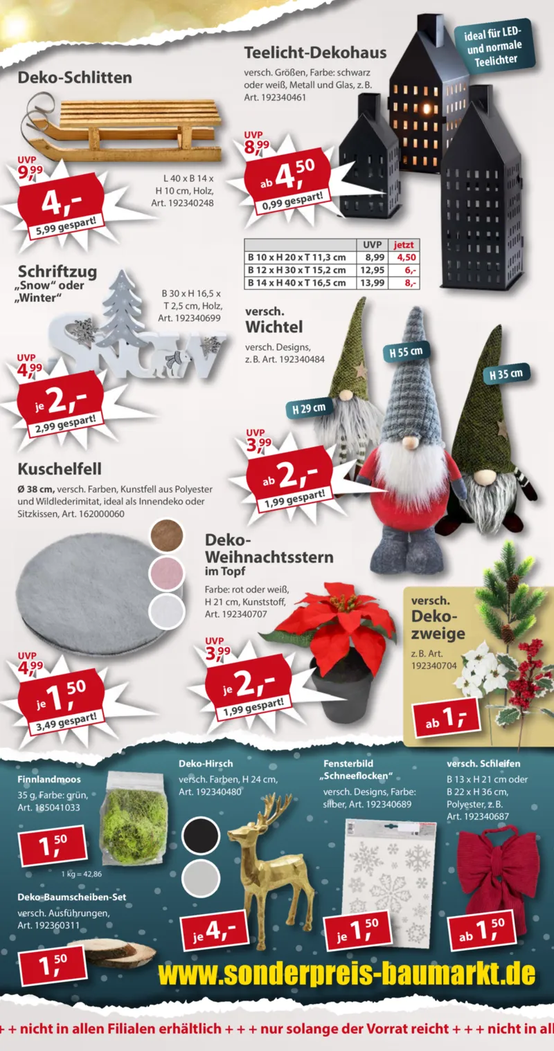 Sonderpreis Baumarkt Prospekt vom 06.12.2025, Seite 3