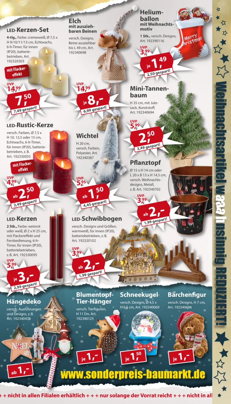 Sonderpreis Baumarkt Prospekt vom 13.12.2025, Seite 11