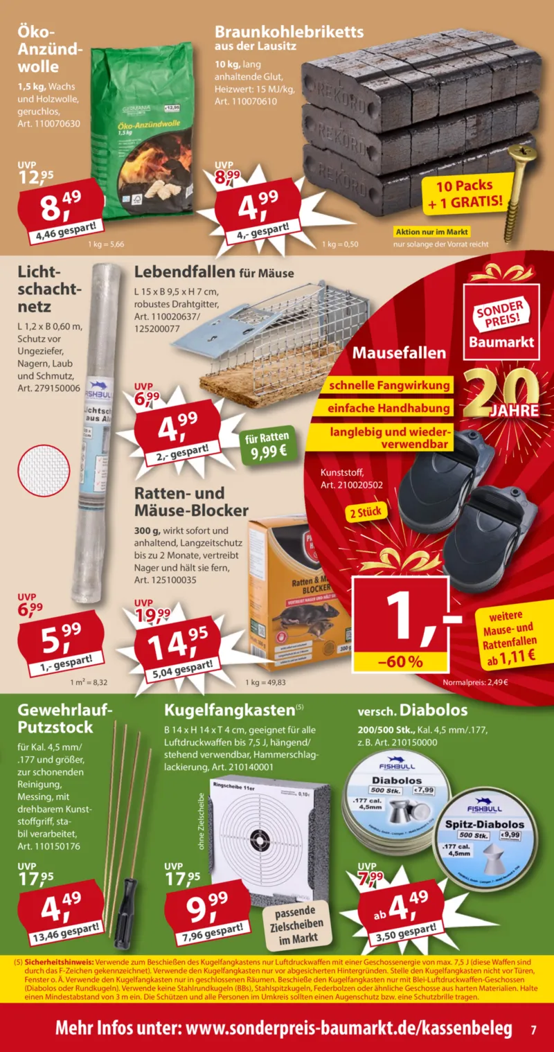 Sonderpreis Baumarkt Prospekt vom 13.12.2025, Seite 7