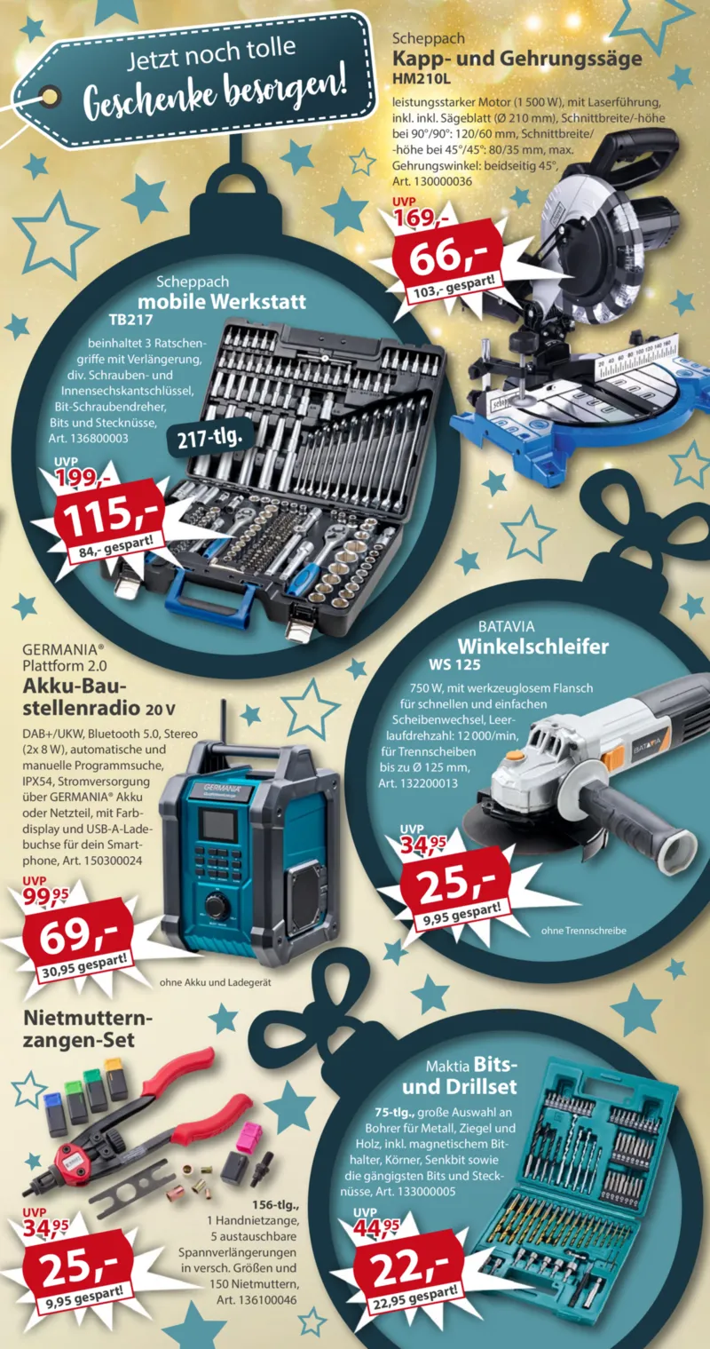 Sonderpreis Baumarkt Prospekt vom 13.12.2025, Seite 9