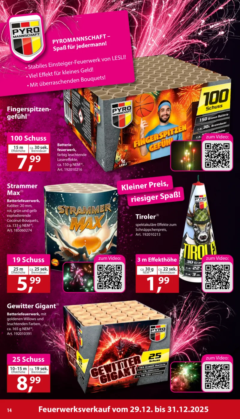 Sonderpreis Baumarkt Prospekt vom 27.12.2025, Seite 14